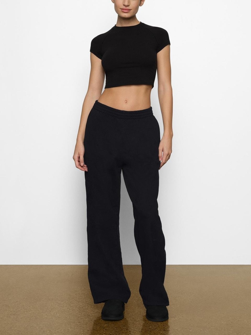 SKIMS Boyfriend Fleece Baggy Sweatpant